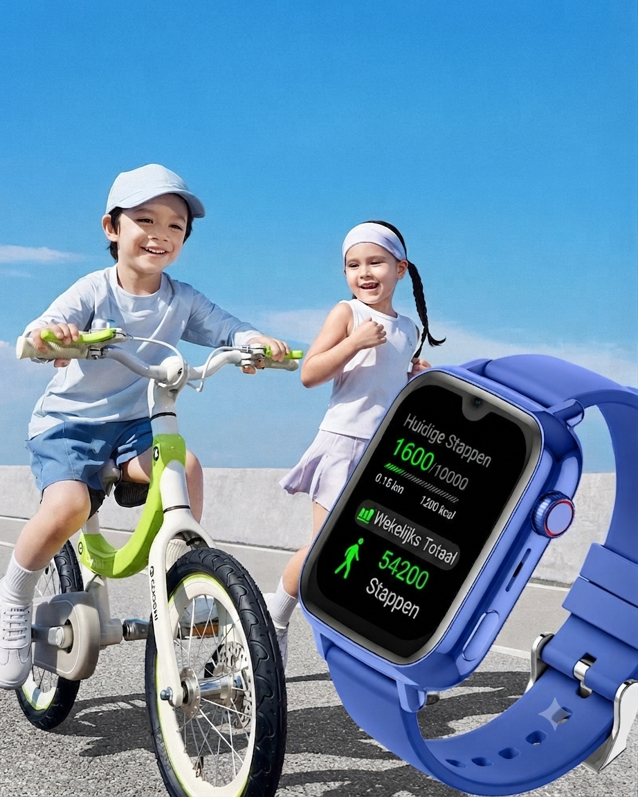 SmartKiddy Pro kinder GPS smartwatch schermweergave